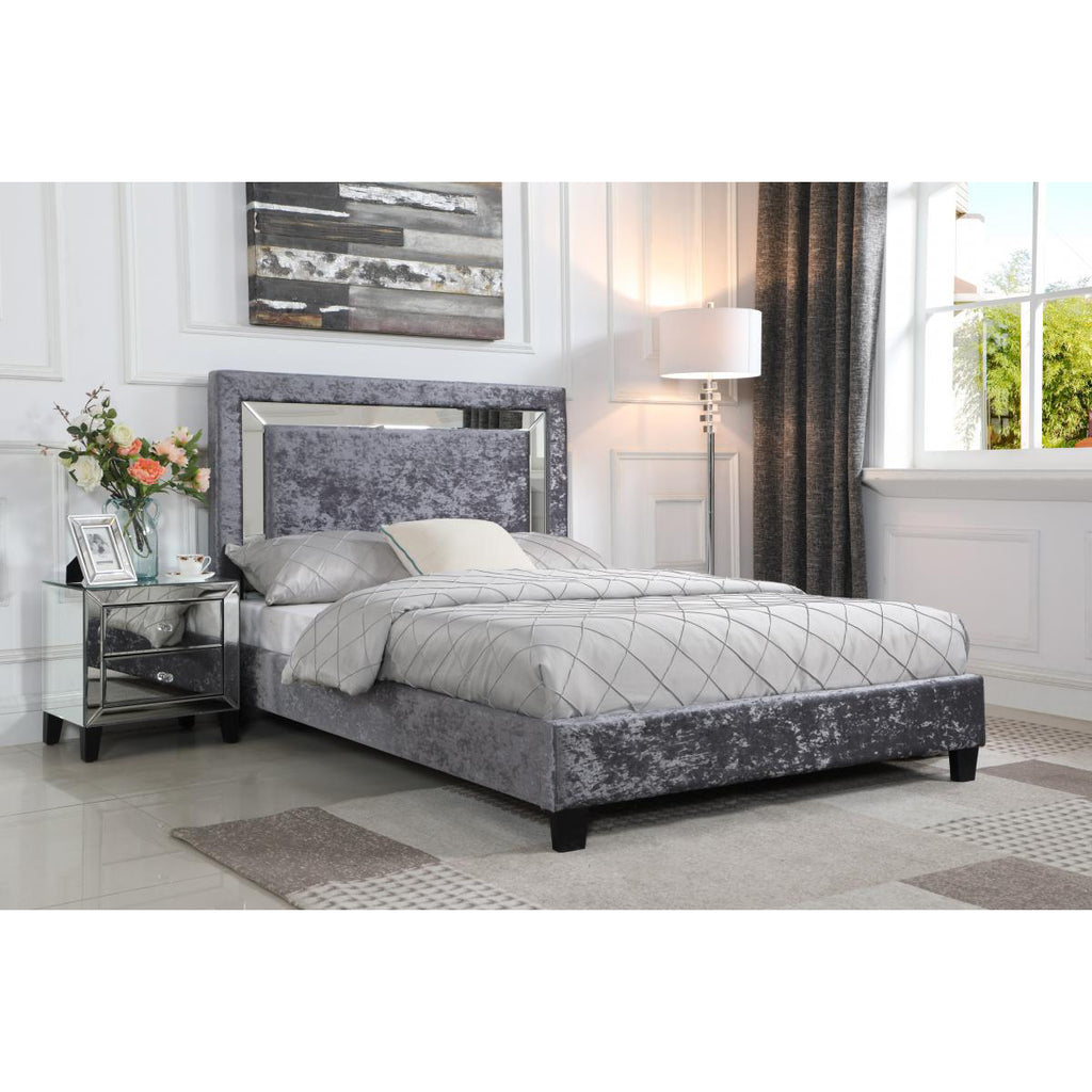 Chapman Crushed Velvet Bed