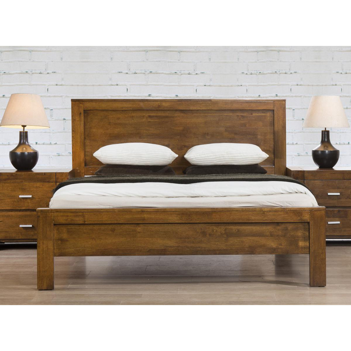 New York Oak Bed