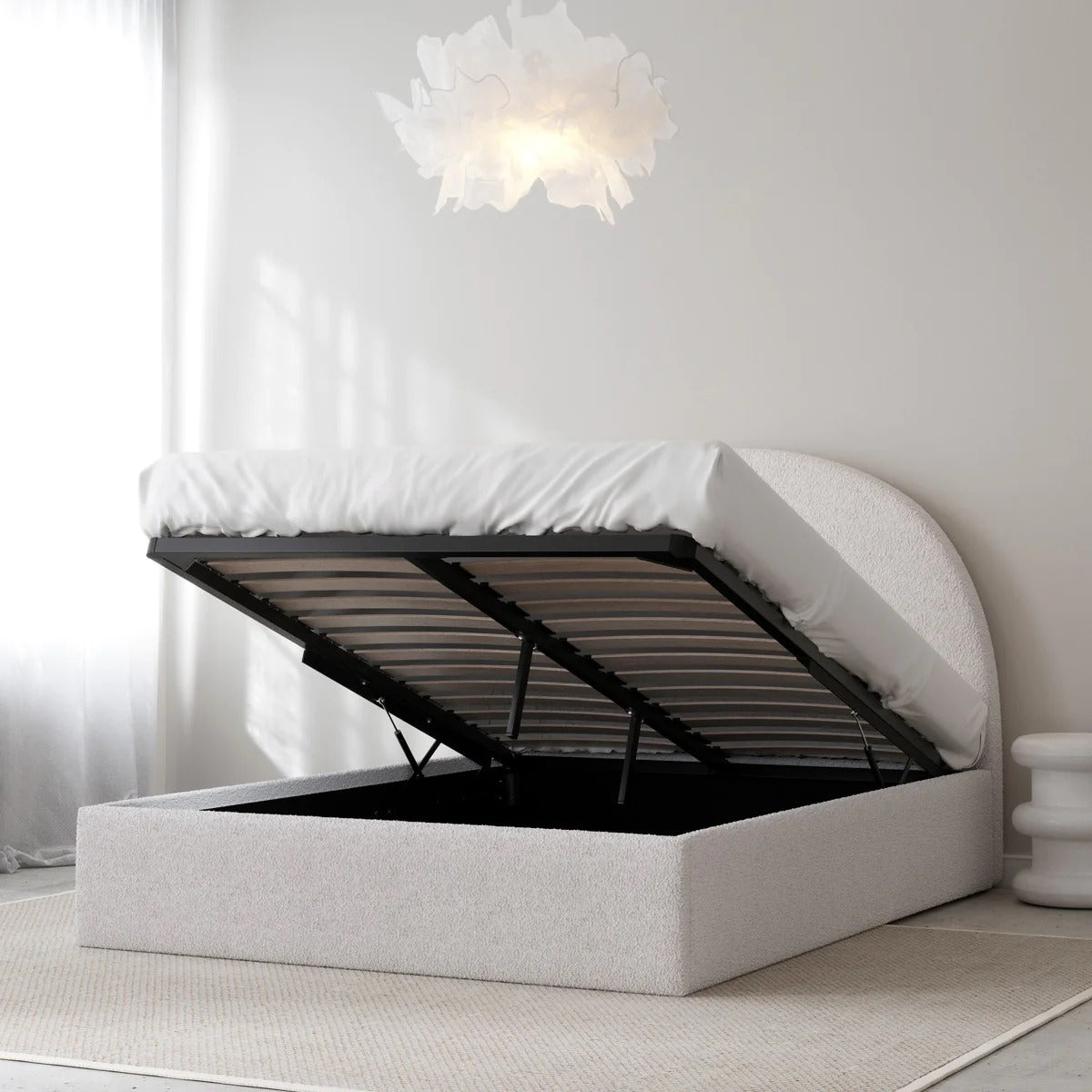 Atlanti Kingsize Ottoman Storage Bed