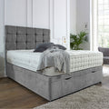 Kingston Ottoman Storage Bed in Grey, Teal, Pink or black