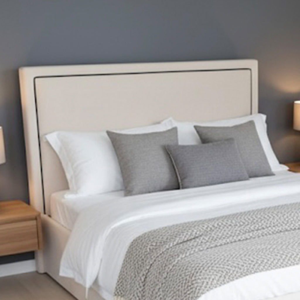 Valenciaga Ivory Ottoman storage Bed