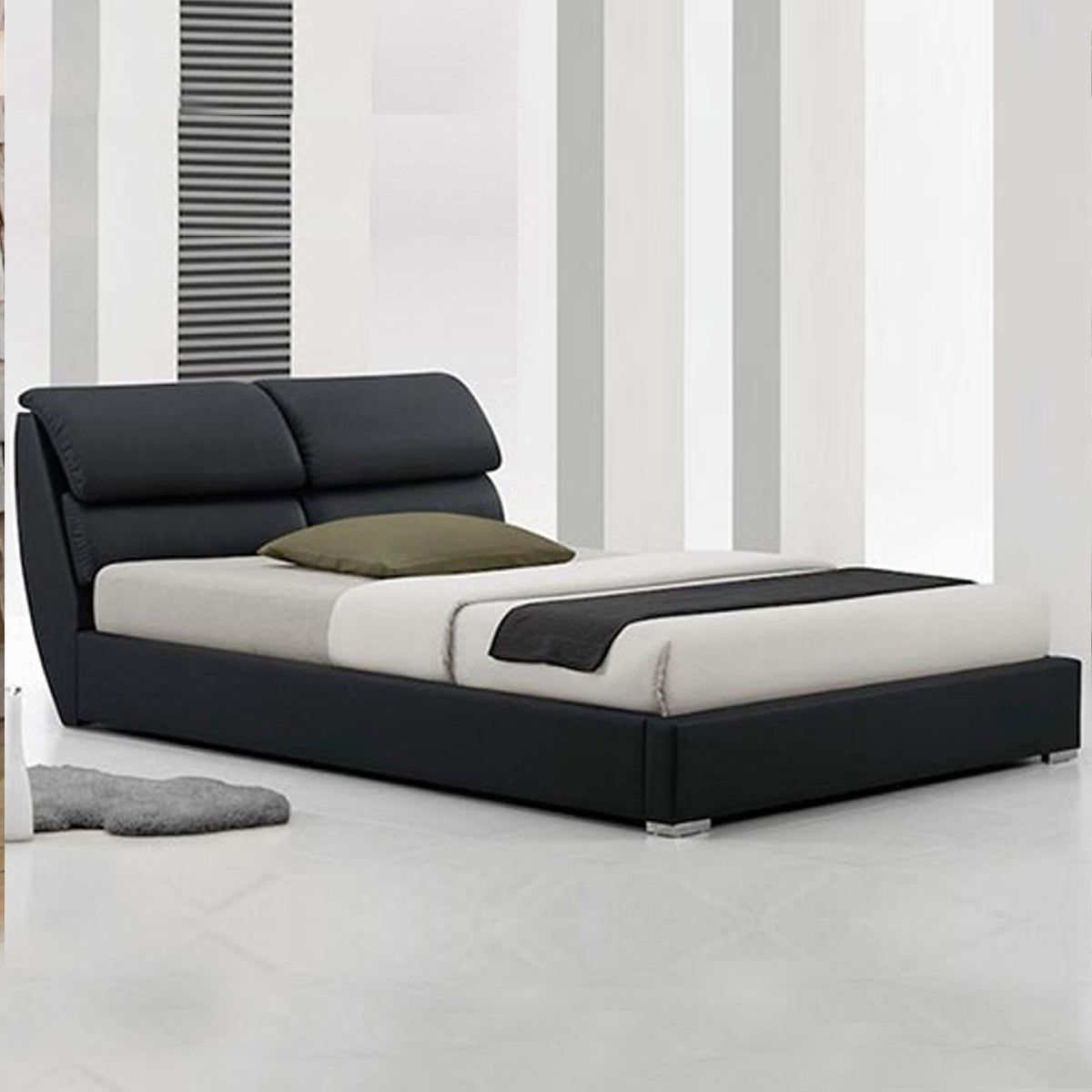 Hardall Designer Leather Bed